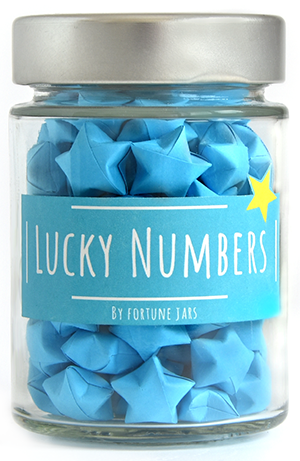 lucky numbers jar product photo